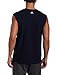 Russell Athletic Men's Cotton Muscle Shirt, Navy, 4X-Large