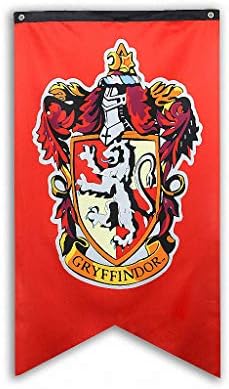 TianLinPT harry party potter Gryffindor/Slytherin/Hufflepuff/Ravenclaw/Hogwarts Wall Banners Flag House Decoration for Bar, club, living room, bedroom (70*125CM)