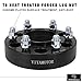 YITAMOTOR Wheel Spacers 6x135 for F150, 1.5 inches Forged Hubcentric Wheel Adapters, 14x1.5 Studs& 87 mm Bore, Compatible for 2015-2018 Ford F-150, Lobo, Expedition