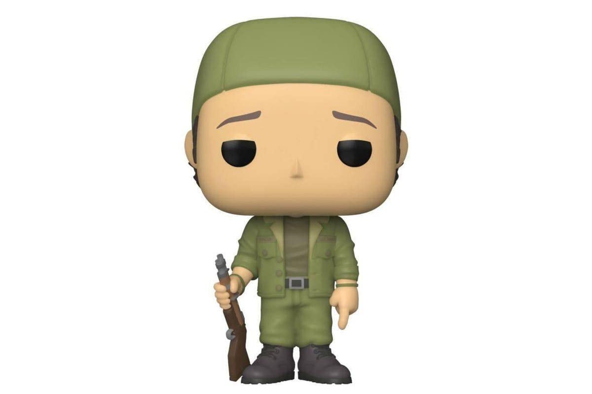 Funko Pop! Movies: Stripes - Bill Murray as John Winger (Store Exclusive Backwards Army Cap) - in Pop Protector