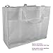 White Insulated Picnic Tote Bag for Diner en Blanc & Bonus Carry Bag