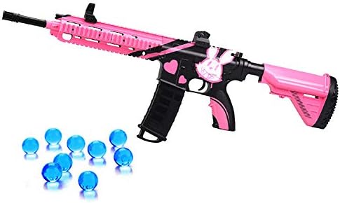 Water Gun Toy,Powerful Long Distance Electric Gel Soil Water Crystal Beads Toy Blaster Outdoor Shooting Game Toy for Boys Adult