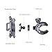 Vintar Bike Phone Mount - Universal Bicycle Handlebar & Motorcycle Phone Holder