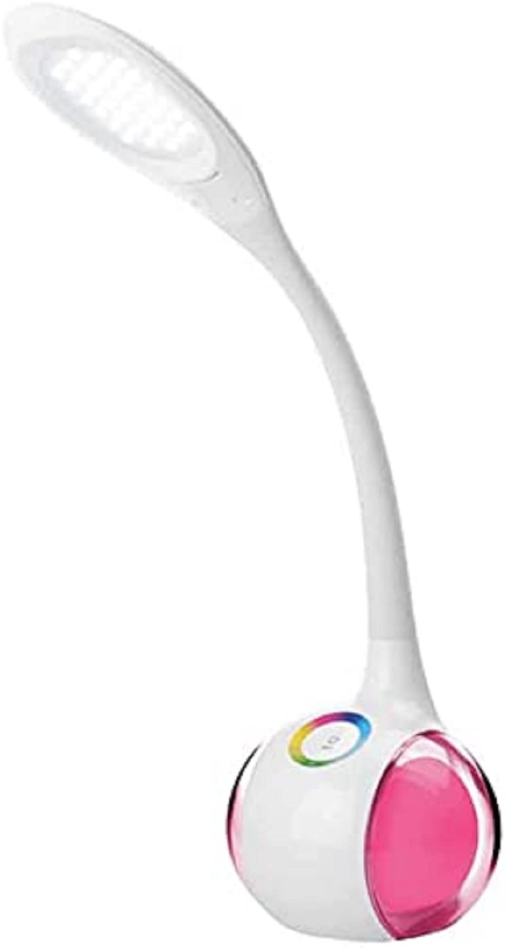 NRS Healthcare Dimmable LED Desk Lamp with Colour Changing Base