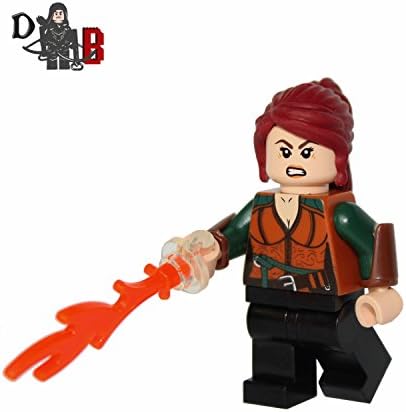 Custom The Witcher 3 Triss Merigold Minifigure made using LEGO and custom parts