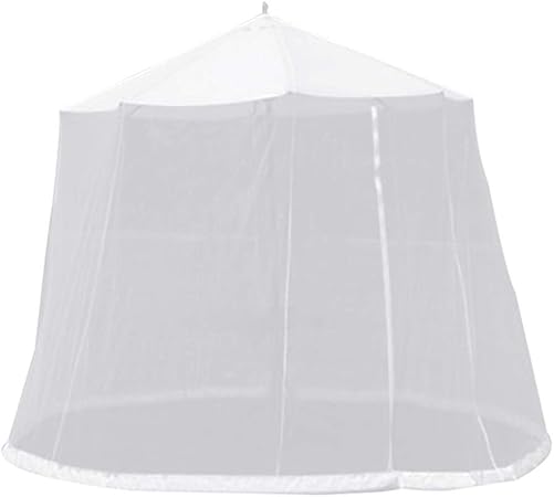 Yxzq Regenschirm Abdeckung Moskitonetz Bildschirm Terrassentisch Garten Deck Mobel Reissverschluss Mesh Gehause Schatten Stoff Amazon De Kuche Haushalt