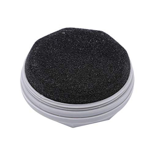 DearAnswer Macaron Color Round Portable Shoe Polish Sponge Oil Brush Wax Sponge Shoes Brush,Gray