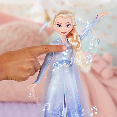 Frozen 2 - Puppe Cantarina ELSA (Hasbro E6852TG0), Bunt, Talla Única – Bild 3