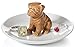 Beth Marie Luxury Boutique Pug Dog Ring Holder, Beautiful Ceramic Engagement and Wedding Ring Holder, Size: 4