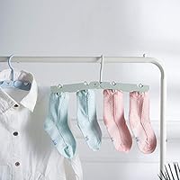 Vitalome Travel Hangers Portable Folding Clothes Hangers Travel Accessories Foldable Clothes Drying Rack 10 Pcs Green