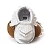LIVEBOX Infant Newborn Baby Girl Shoes, Premium Soft Anti-Slip Crib Shoes Prewalker Toddler Sneakers Mary Jane Princess Dress Shoes for 0-18 Months Babies (M:6-12 Months/4.72