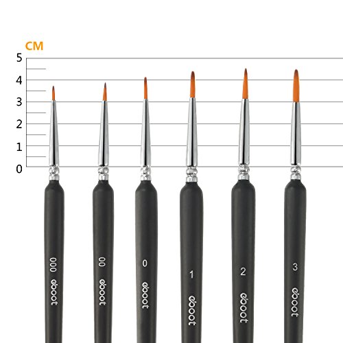 eBoot-6-Pieces-Detail-Paint-Brush-Set-Miniature-Brushes-for-Watercolor-and-Acrylic-Painting