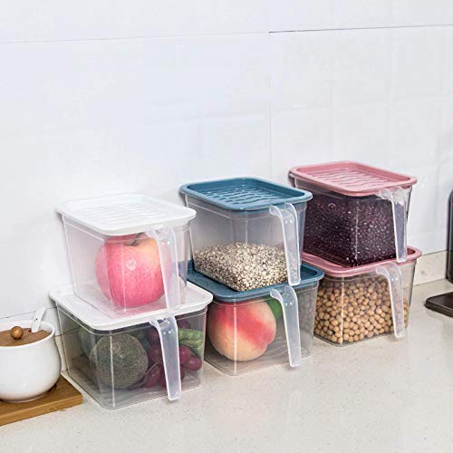 Sunday Airtight Fridge Storage Containers Set, Plastic Food Storage