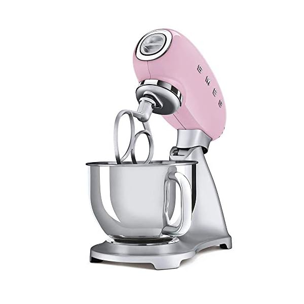 SMEG Batidora de cocina SMF02PKEU Europea a 220v | Rosa - Imagen 3