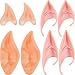 Elf Ears Fairy Pixie Soft Ears Latex Alien Ears for Dress Up Accessory (4 Pairs) primary