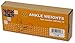 DA VINCI 1 LB Adjustable Ankle Weights Sold in Pairs (Orange)