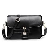 Bagoddess Ladies Crossbody Bag Leather Elegent Inspired Shoulder Purse Small Satchel