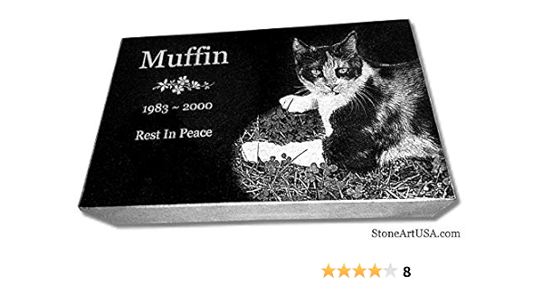 laser engraved granite pet memorials