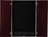 Viper Metropolitan Solid Wood Electronic Soft Tip Dartboard Cabinet: Cabinet Only (No Dartboard), Mahogany Finish