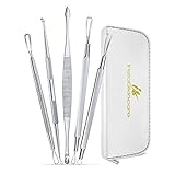 InstaSkincare Blackhead and Blemish Remover Tool Kit - Esthetician Skin Care Set for Facial Acne - Easily Cure Pimples, Blackheads, Comedones, Acne, and Facial Impurities by InstaSkincare