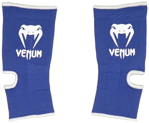 Venum Muay Thai/Kick Boxing Ankle Support Guard, Blue