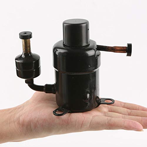 R134a DC 12V Mini Rotary Compressor Refrigeration Freezer Systems Air Conditioner Medical Beverage Cooling - Car Yachet Camping Motor RV Portable Refrigerator (DC 12V)