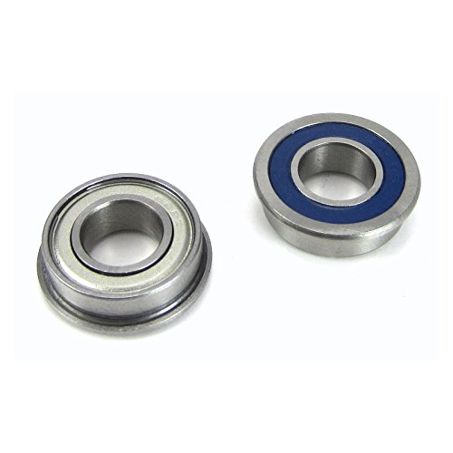 8x16x5mm Flanged Precision Ball Bearings ABEC 5 Hybrid Seals (2) F688-RZ