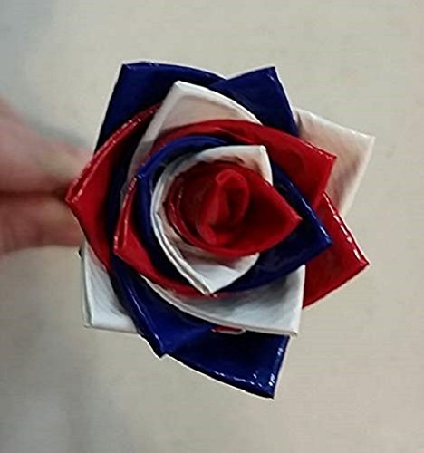 Amazon Com France Flag French Duct Tape Flower Pen Red White Blue