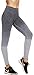 RUNNING GIRL Ombre Yoga Pants Ultrasoft Performance Active Stretch High Waisted Running Leggings Grey
