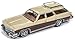 1975 Buick Estate Wagon Sand Beige with Woodgrain Muscle Wagons Limited Edition to 4,800 Pieces Worldwide 1/64 Diecast Model Car by Autoworld 64192/ AWSP013 A