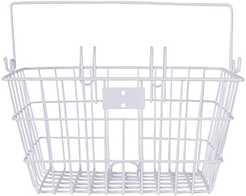 Bike, Bicycle Basket with lift-off bracket. Detachable basket with handle by Projekt Custom Bikes