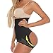 Larry&Marry Butt Lift Booster Booty Lift Panty Tummy Control Enhancer Body Shaper Black XL/2XL(Fit Waist 28