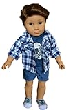 Brittany's Band Outfit Compatible with American Girl Boy Doll- 18 Inch Doll Clothes