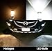 JDM ASTAR Bright White Max 50W High Power 5202 5201 PS19W LED Fog Light Bulbs