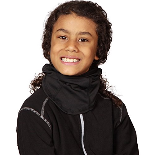 Turtle Fur Kids Comfort Shell UV Ninja Face Mask Lightweight Balaclava Black