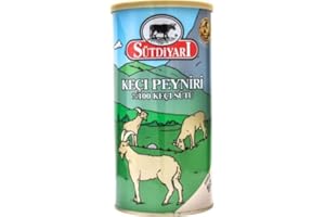 RAYKUSH ART Dairyland Sut diyari Goat Cheese 1Kg - Halal Goat Feta Cheese 2.2lb in Brine
