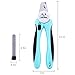 Pet Neat Dog Nail Clippers - Nail File Trimmer to Smooth Out Nails - Quick Safety Guard to Avoid Overcutting - for Small, Medium or Large Dogs - 100% Life Time Guarantee - Free eBooks (Blue)