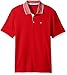 Perry Ellis Men's Pique Logo Polo Shirt