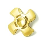 Fidget Spinner, Kimwing Brass Hand Spinner with Hybrid Ceramic Bearing High Speed Up to 8 Mins