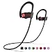 LETSCOM Bluetooth Headphones IPX7 Waterproof, Wireless Sport Earphones Bluetooth 4.1, HiFi Bass Stereo Sweatproof Earbuds w/Mic, Noise Cancelling Headset for Workout, Running, Gym, 8 Hours Play Time primary