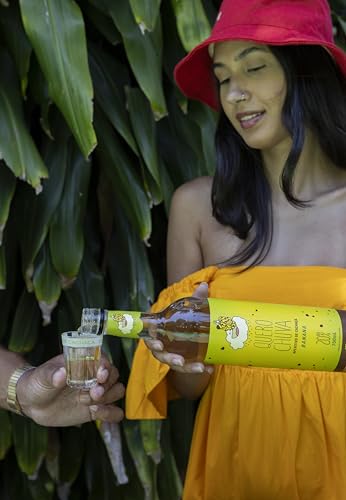 Licor de Banana Quero Chuva Cachaça Bananinha 750ml