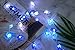 ArtJ4U 40 LED USB Plug-in Crystal Seashell Fishes String Lights 18.7 Ft Copper Wire Beach Theme Fairy Lights for Bedrooms and Various Decoration Projects (Cool White & Remote Control with Timer)