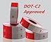 DOT Reflective Tape - RED and White - DOT-C2 Conspiciuity Tape - Commercial ROLL - 2