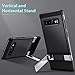ESR for Samsung S10 Case, Metal Kickstand Case for Samsung S10, Vertical and Horizontal Stand, Reinforced Drop Protection, S10 Phone Case with Hard PC Back Flexible TPU Bumper, Black