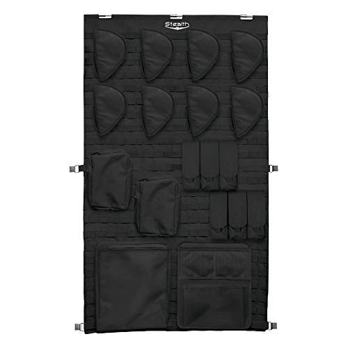 Stealth MOLLE Gun Safe Door Panel Organizer Large Fully Customizable