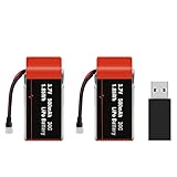 Potensic 3. 7v 500mah Battery Li-po Battery for U42W U42WH U45W U48 Quadcopter Spare Part 2 Pcs