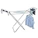 mDesign Expandable Drying Rack with Bars - Collapsible Clothes Drying Rack - Accordion Drying Rack - Up to 68.3