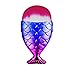 LandFox Fish Scale Makeup Brush Fishtail Bottom Brush Powder Blush Makeup Cosmetic Brush (Multicolor #2)