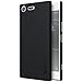 Sony Xperia XZ Premium Case with Soft Screen Protector, PC Ultra Thin Lightweight Slim Fit Case, Non-Slip Salient Point Surface for Excellent Grip Anti-Fingerprint Cover (Black)