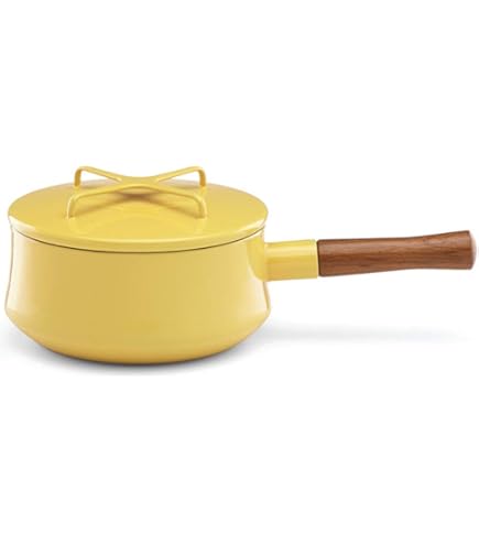 Amazon.com: Dansk Kobenstyle White Mini Saucepan, Small,: Home